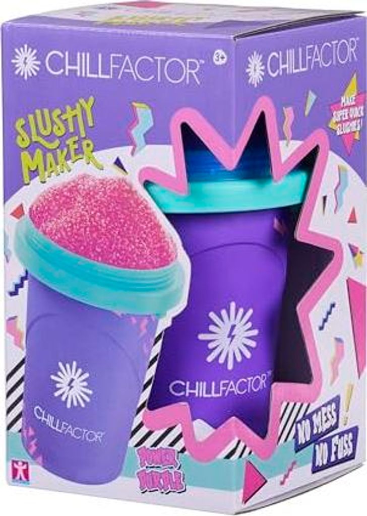 Chill Factor Slushy Maker Becher lila - Spielzeug Küche - Colour Shock