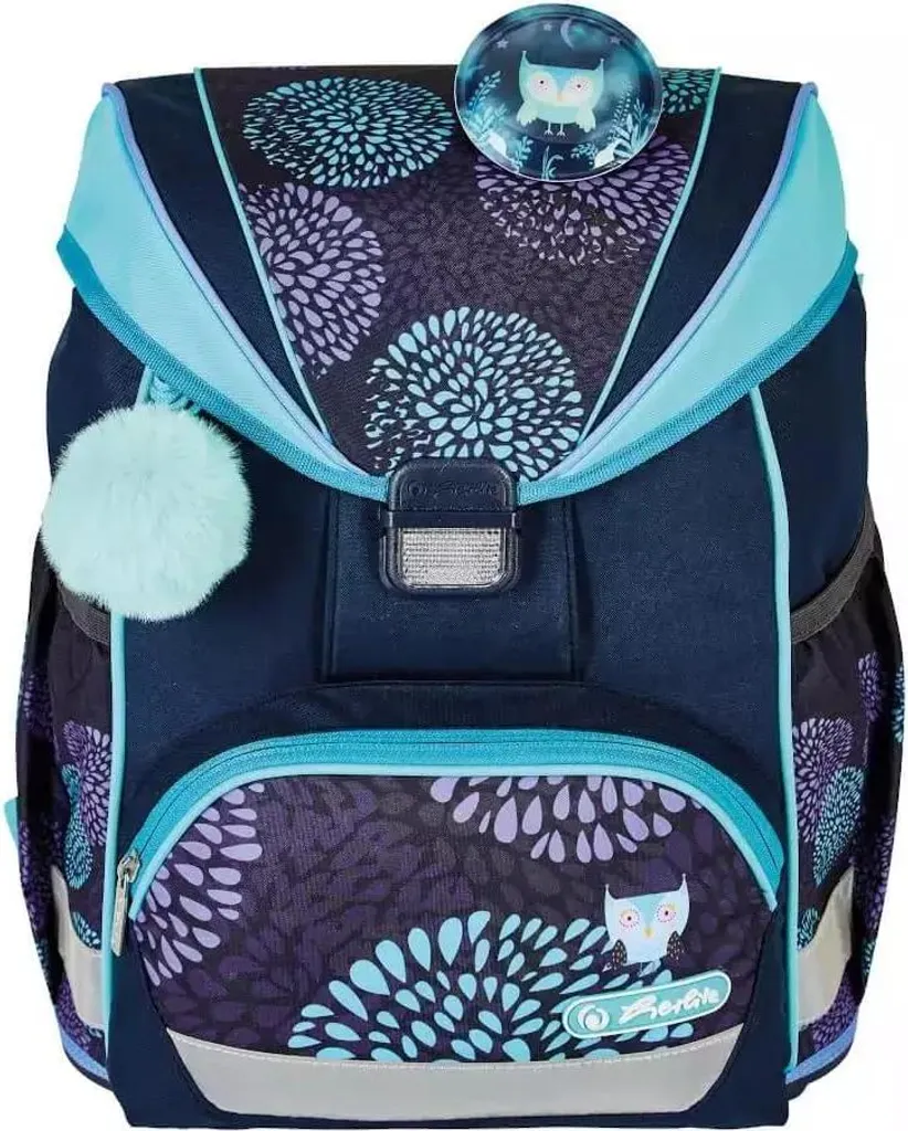 Sac à dos scolaire Herlitz UltraLight Flower Owl idéal pour le CP-CE1