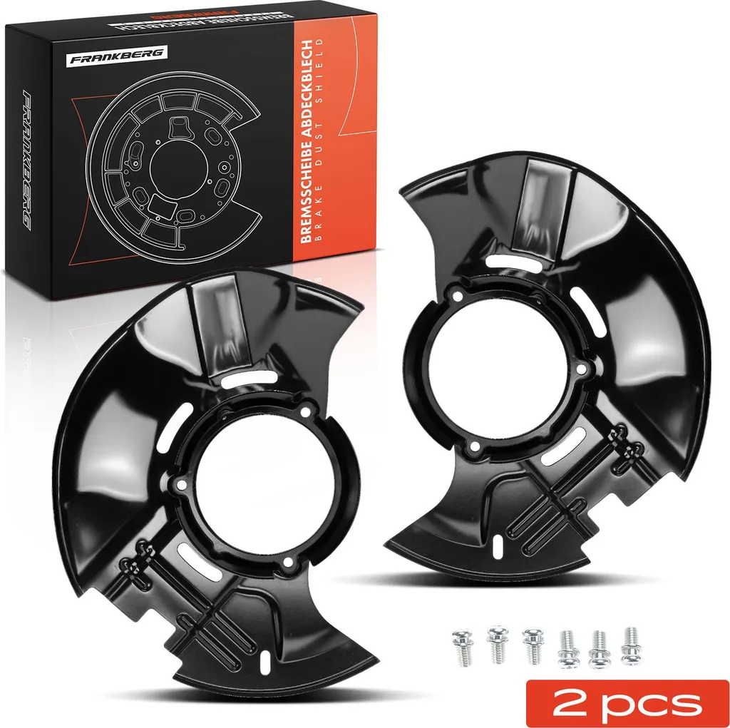 Frankberg 2x Tôle d'Ancrage Disque Frein Avant pour Hyundai Grandeur TG/Sonata V