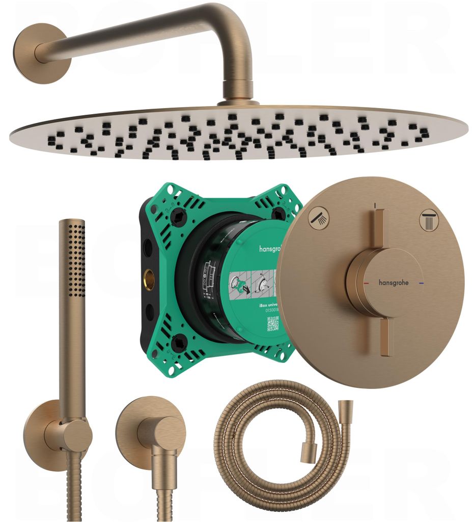 HANSGROHE DuoTurn S Unterputz Armatur + IBOX 2 | inkl. Produktbild 