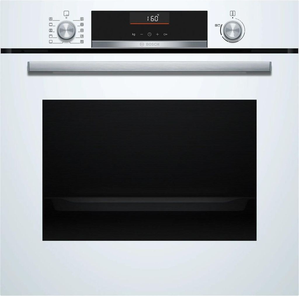 BOSCH Einbau Backofen HBG536EW3 Weiß 71 Liter 3D Heißluft