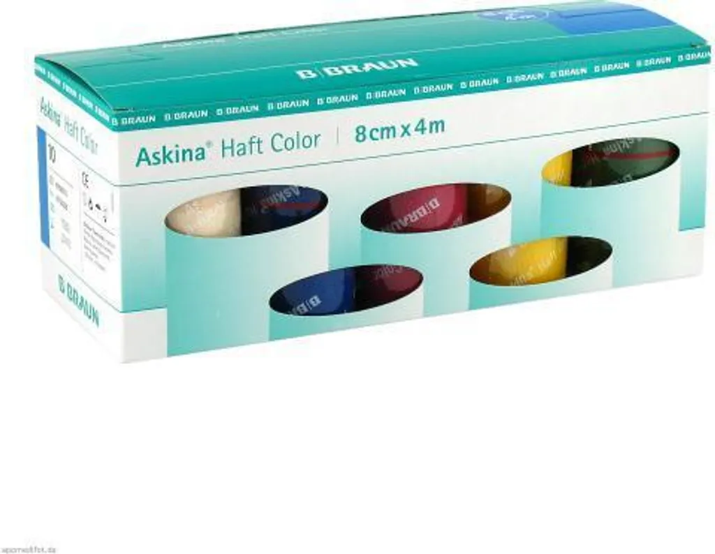 Askina benda adesiva colore assortimento scatola 10 pz