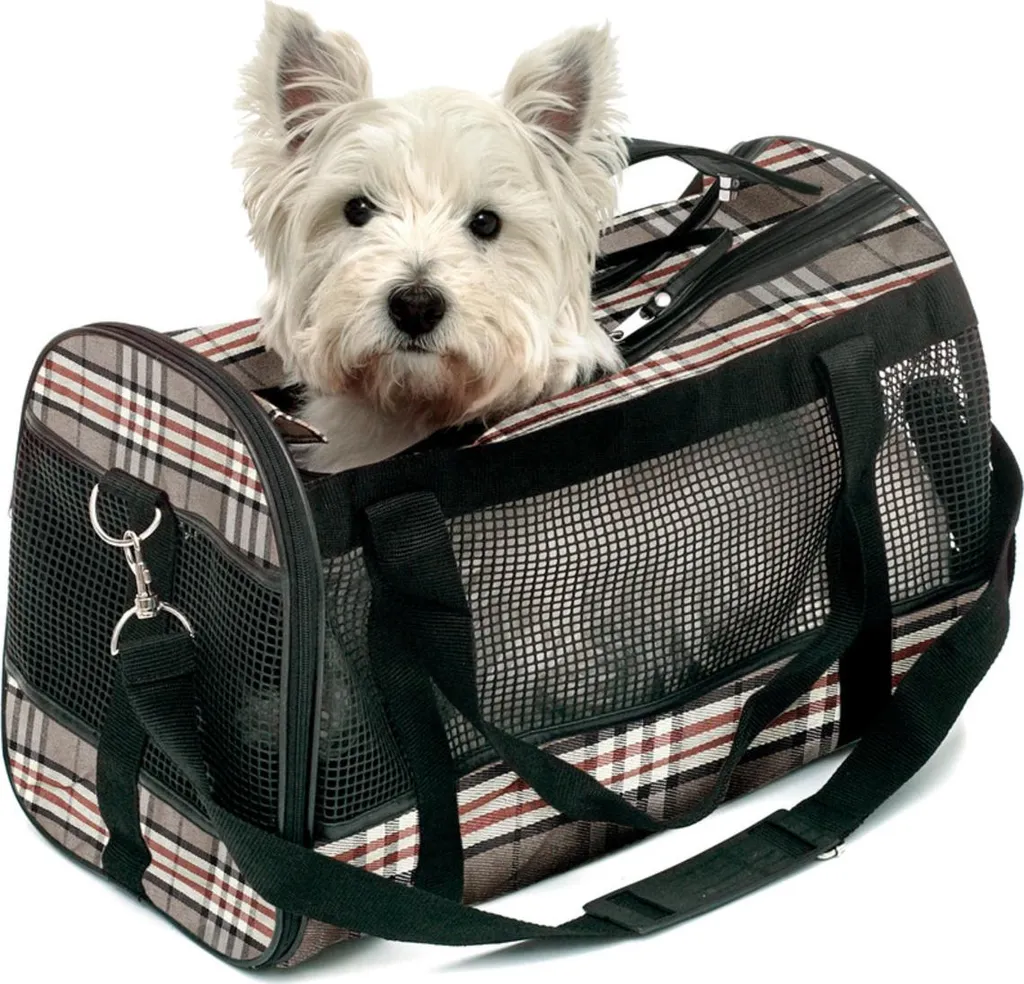 Trasportino Karlie English Style 50cm | Borsa Viaggio Cane Soft-Side