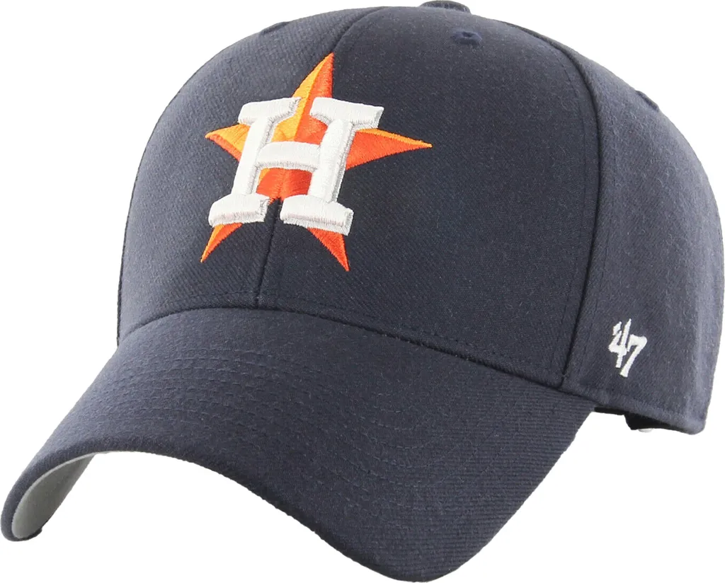 Casquette MLB unie bleue marine BS3651 - Taille unique réglable et robuste