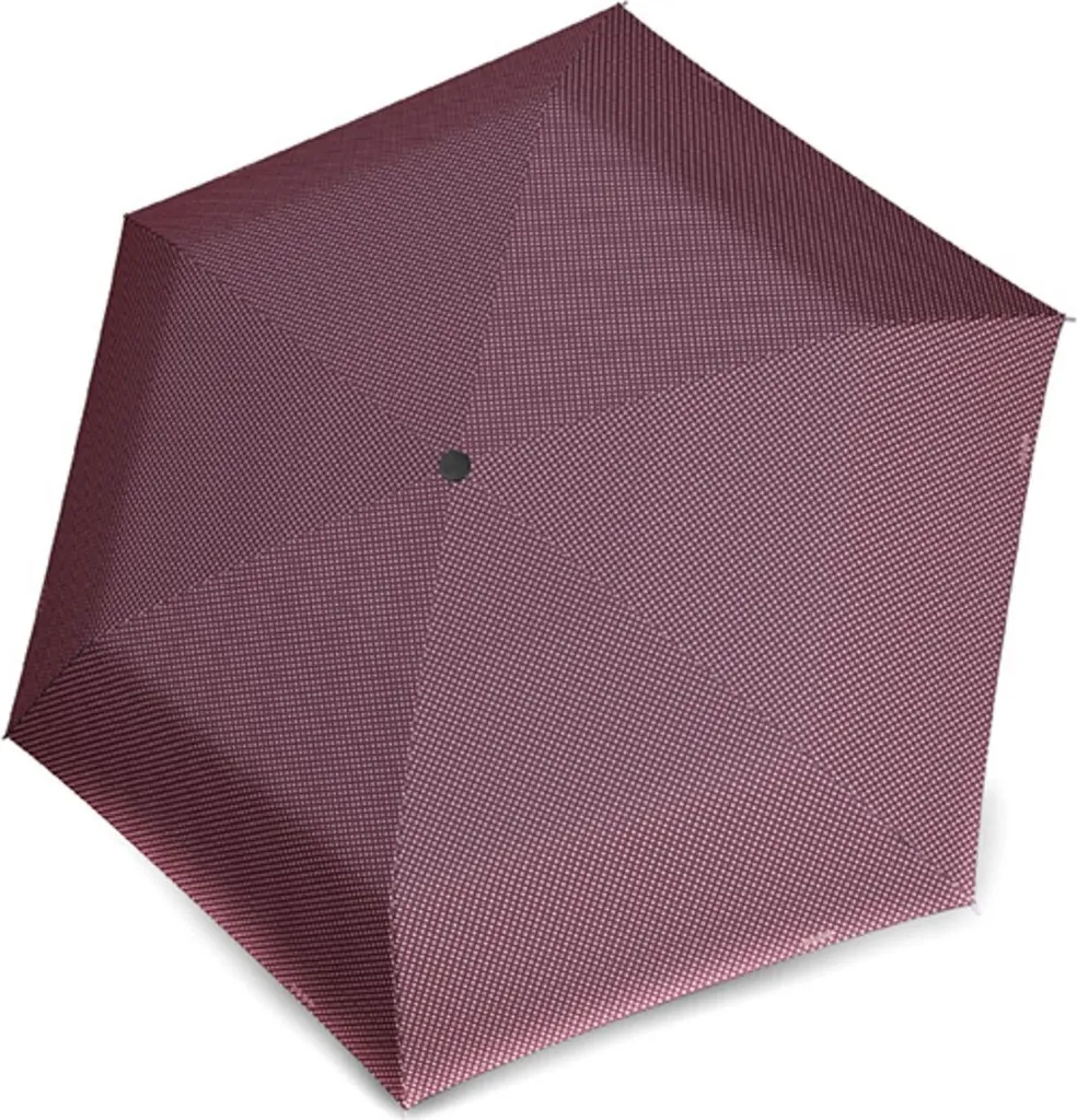 Petit Parapluie Pliant Doppler Carbonsteel Robuste et Coloris Berry