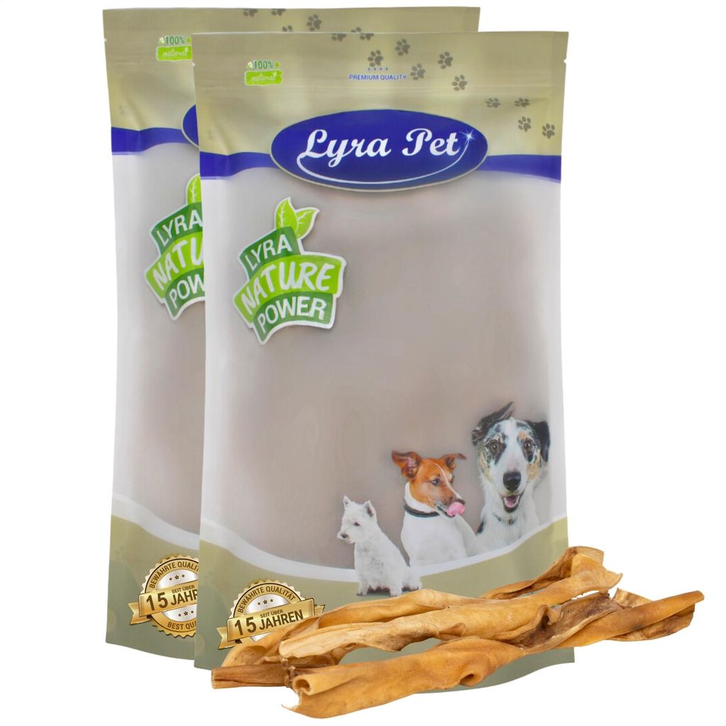 20 Stk. Lyra Pet® Rinderkopfhautstangen ca. 50 cm Produktbild 