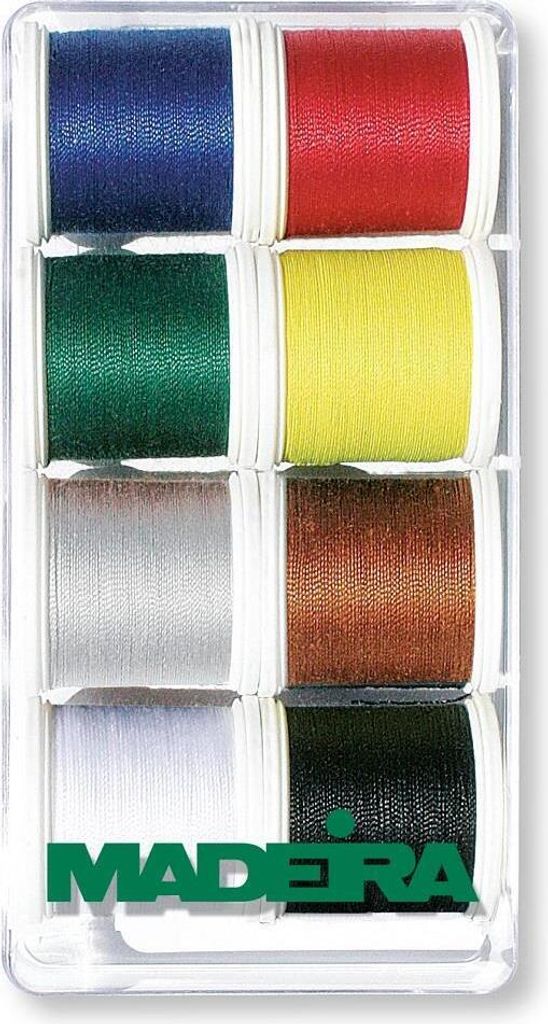 Madeira 8er Garnbox Aerofil 35 Extra Stark 8 x 100m