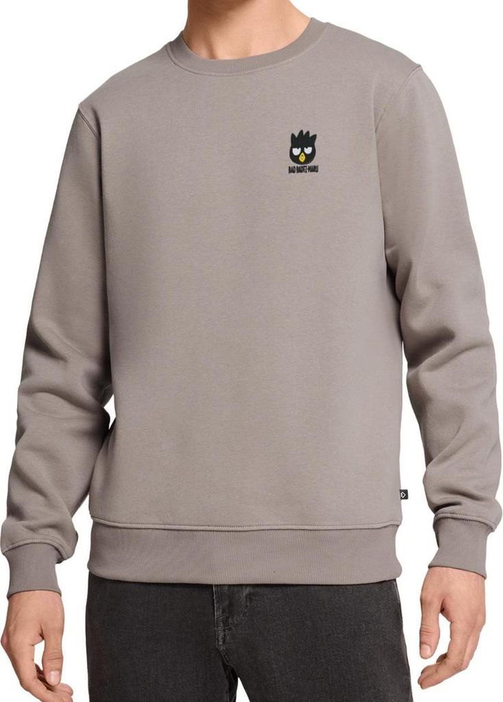 Spreadshirt Bad Badtz-Maru Stick Portrait Herren Premium Pullover, XXL, Taupe