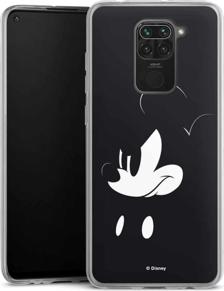 DeinDesign Slim Hülle für Xiaomi Redmi Note 9 Silikon Case Ultra Dünn Handyhülle Disney Mickey Mouse Offizielles Lizenzprodukt