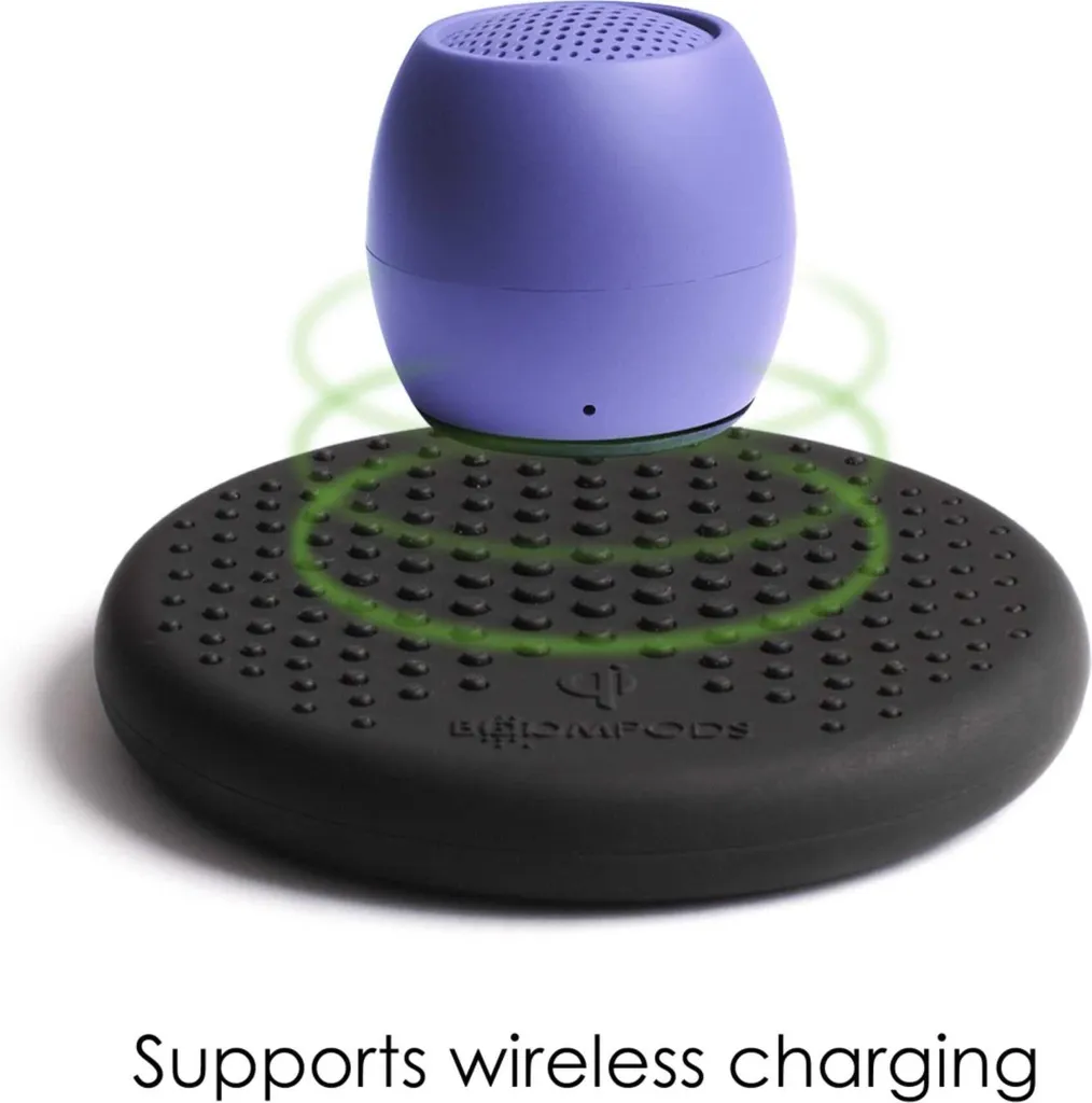 Mini Enceinte Bluetooth Violette Boompods Zero 3W Puissante et Anti-Choc