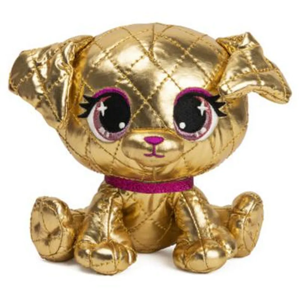Cadeau Enfant 3 Ans : Peluche Chien Goldie La Pooch GUND 15cm à Câliner