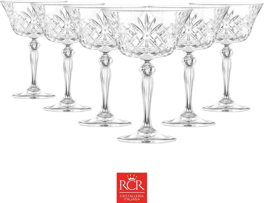 RCR Melodia Champagnerglas 26 cl 6 Stück Produktbild 