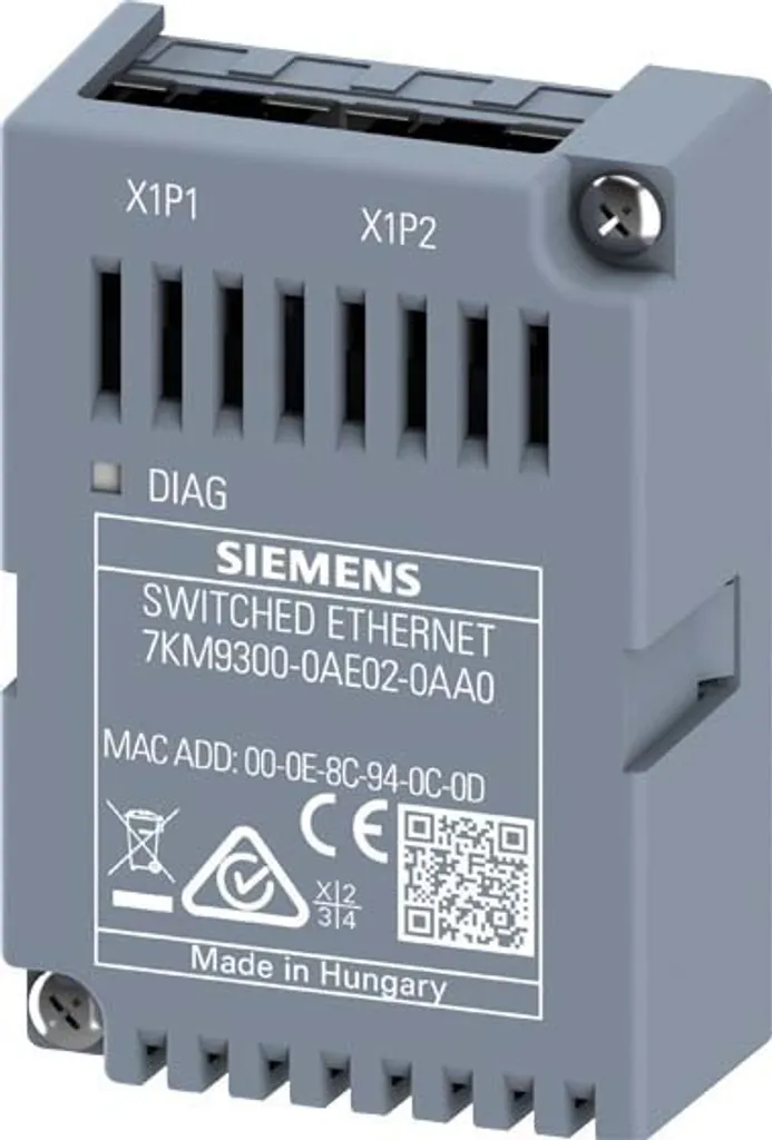 Module de Communication Siemens Sentron PAC pour Réseaux Industriels