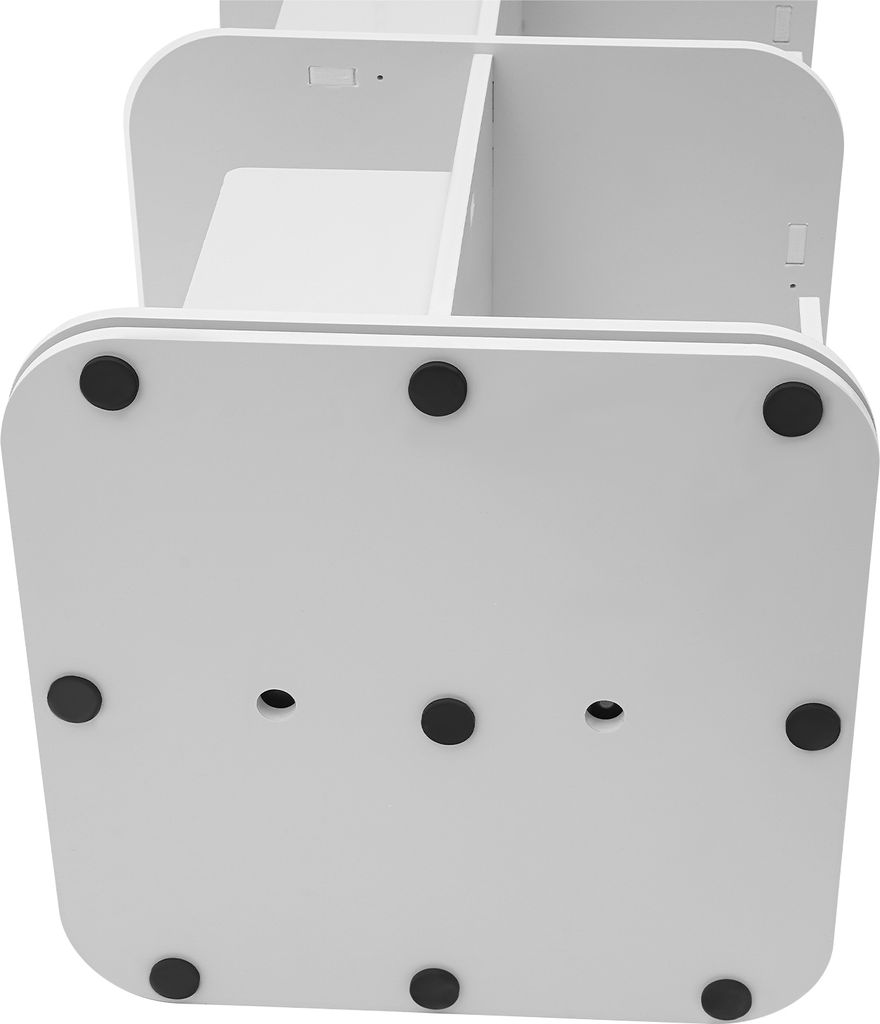 Drehbares Bücherregal Kinder 360° - 3-stöckiges Massivholz Regal