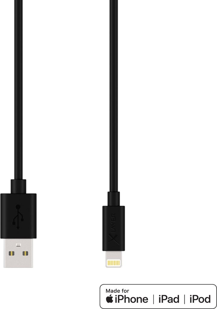 Xlayer Kabel PREMIUM MFI Lightning Sync & Charge Kabel 1.20m