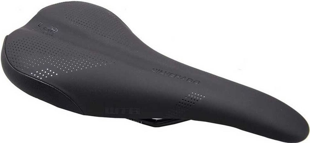 WTB Silverado Fahrradsattel Schwarz Stahl 280 x 135 mm