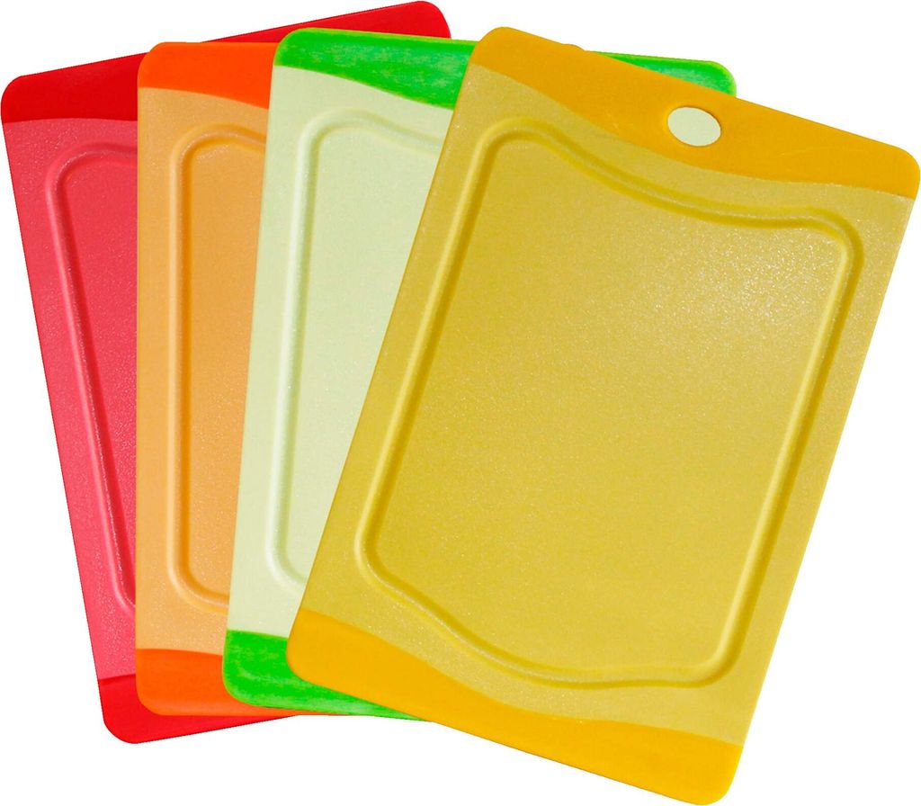 Stoneline 4tlg. Schneidbrett-Set Multicolor