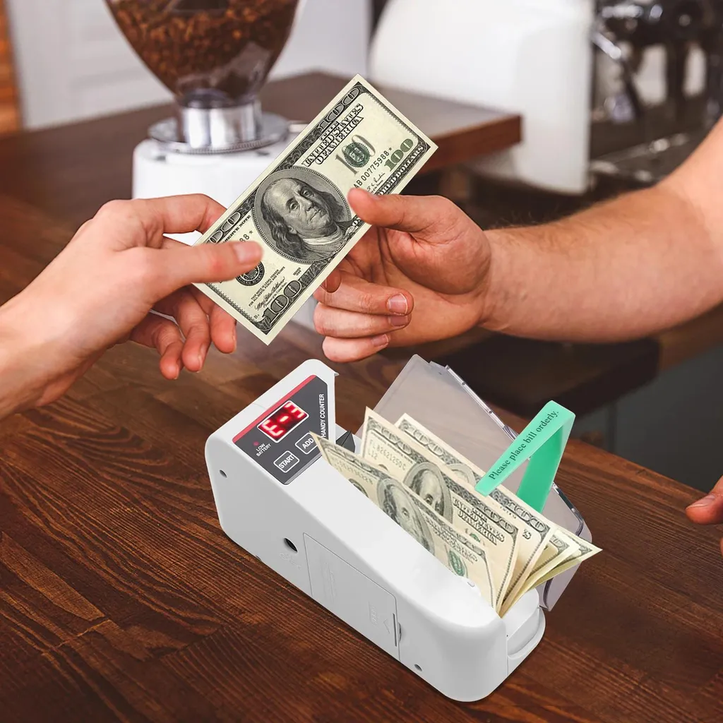 Compteuse de billets pour commerce et marchés - V30 compacte et mobile - 3