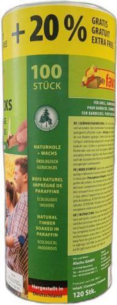 Favorit Anzündestiks naturalne drewno; praktyczne Zdjęcie produktu 4