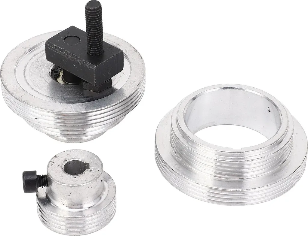 Amélioration pour tour MX-210 : Poulie de transition en aluminium