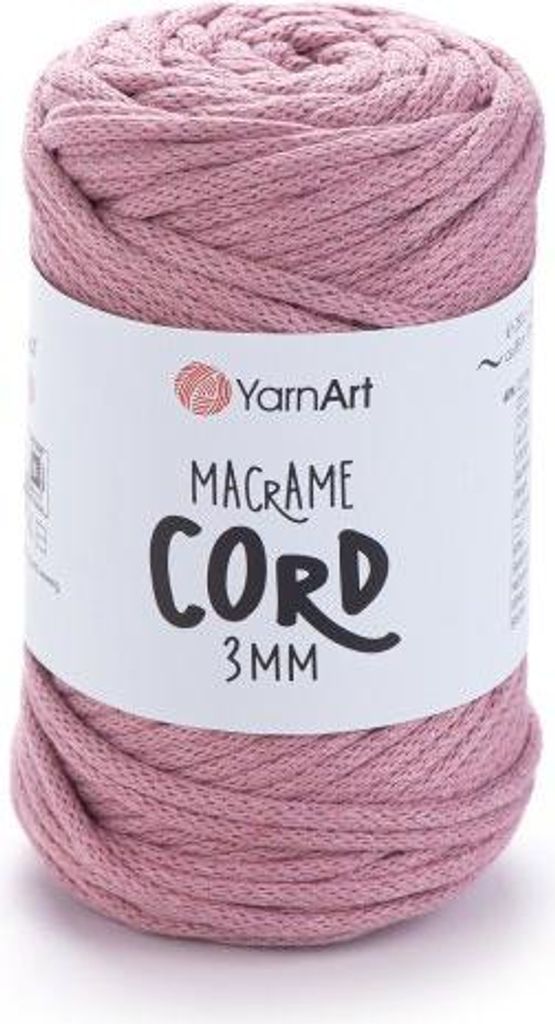 Yarn Art Macrame Cord 3 mm 85 m 792 Purple Schnur Produktbild 
