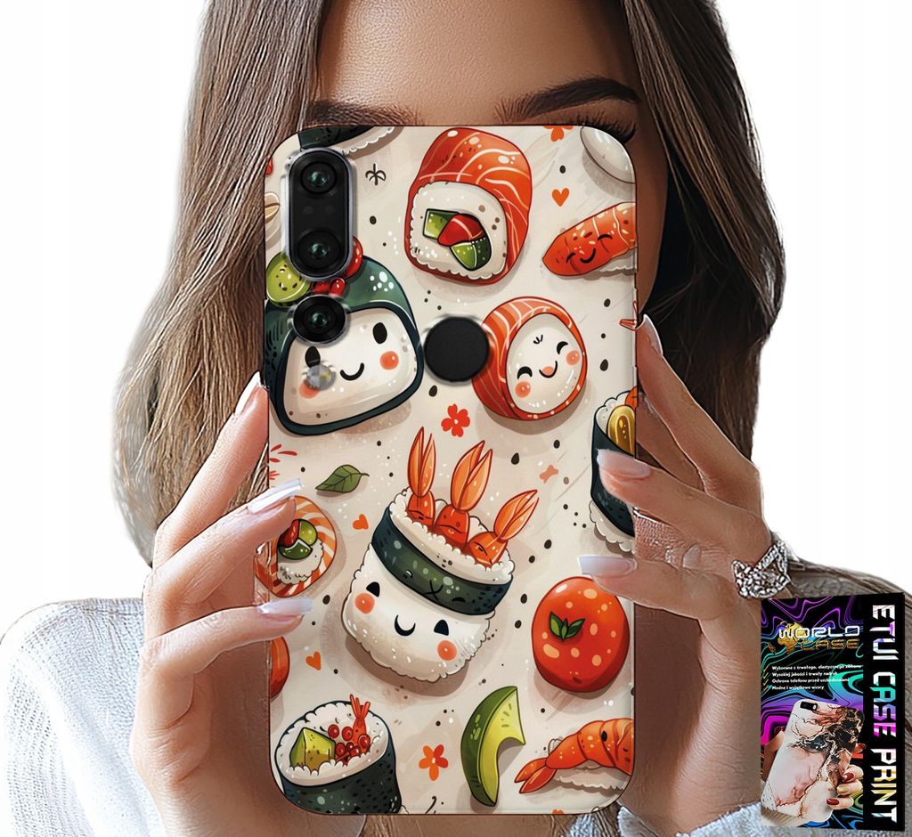 Fall Für Huawei P20 Pro - Süss Lächelnd Sushi Fall Fall