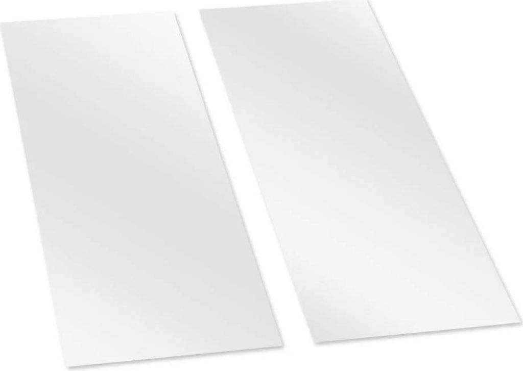 SKS Rahmenschutzfolie 180 x 80 mm (2 Stück) Transparenter, glänzender Lacks...