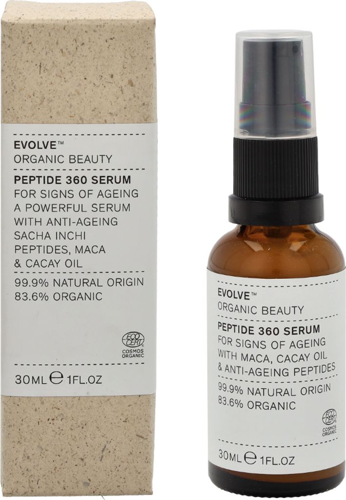 Evolve Organic Beauty Peptide 360 Natürliches Gesichtsserum