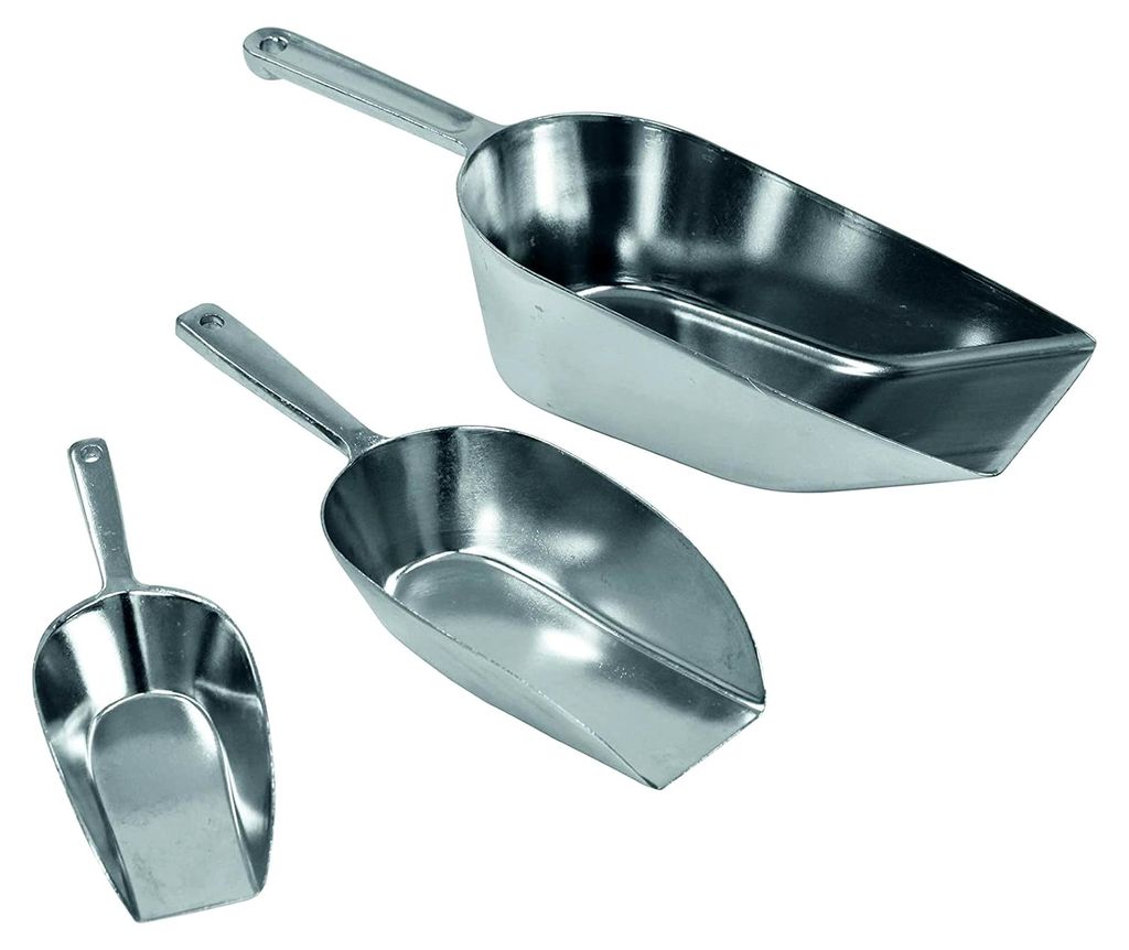 Mehlschaufel -Messschaufel, Aluminiumschaufel - Fassungsvermögen 150ml
