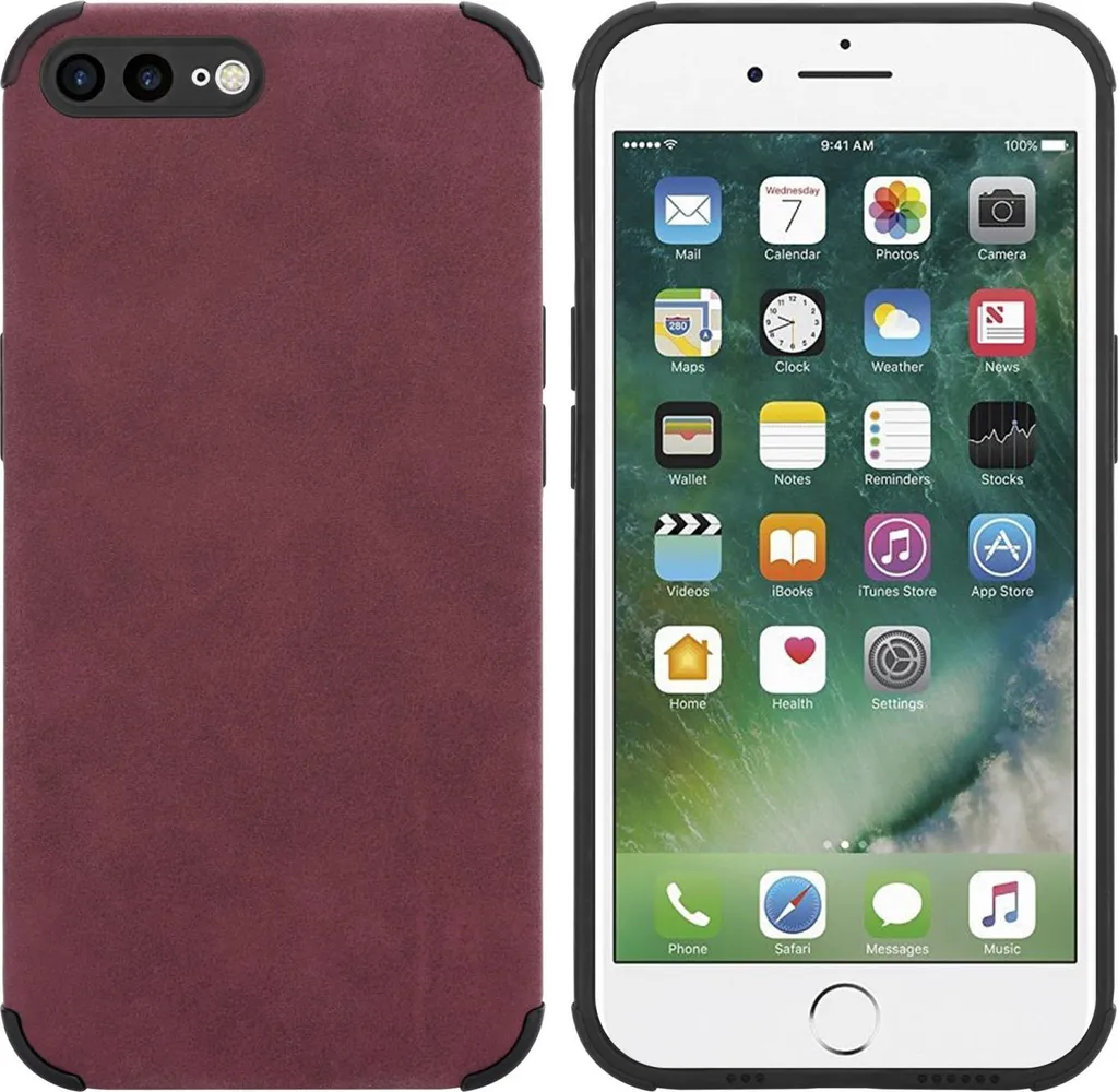 Custodia Protettiva TPU Viola per iPhone 7/8 Plus - Cadorabo Silicone