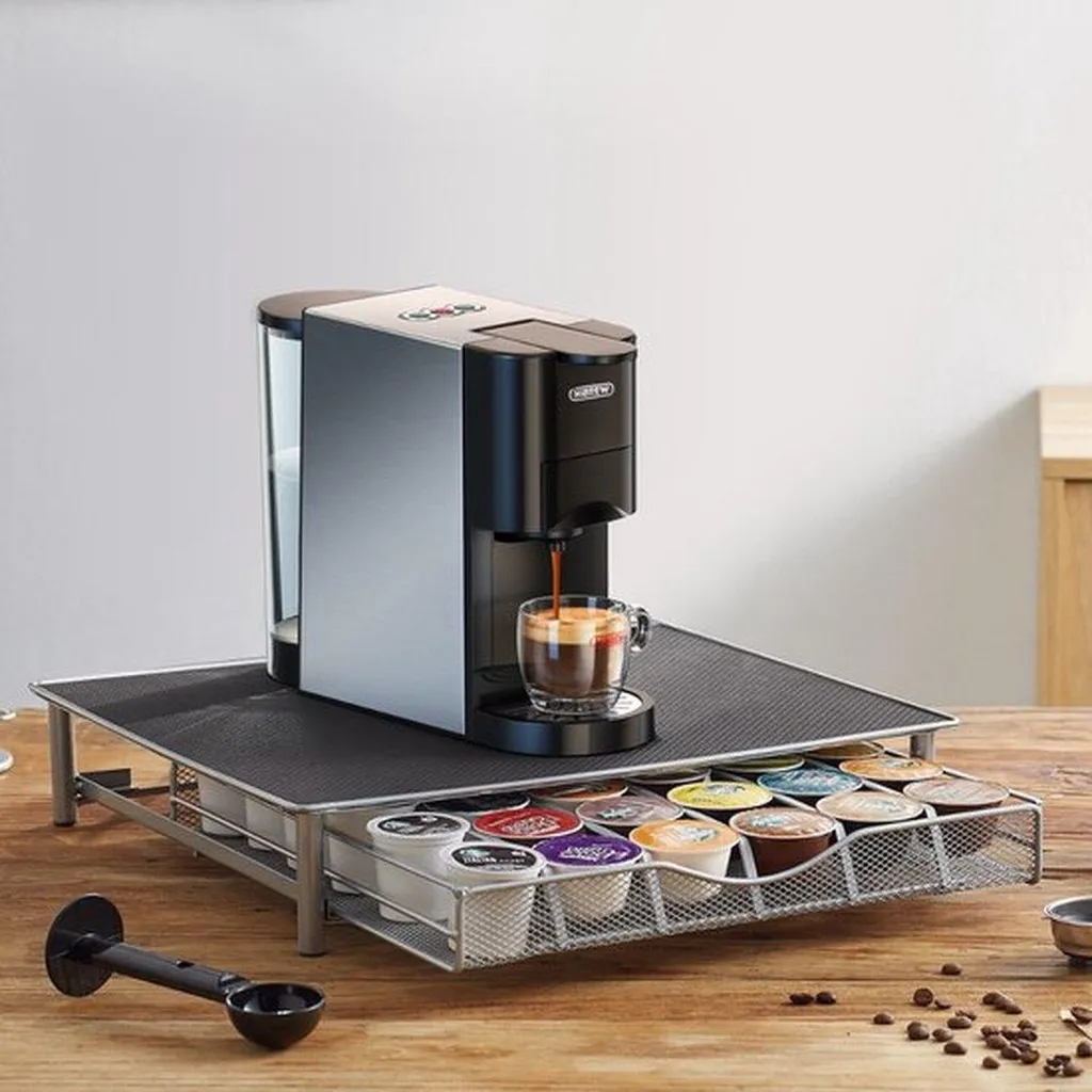 Machine à café Multi-Dosettes pour Cappuccino et Expresso - Modèle Gris - 2