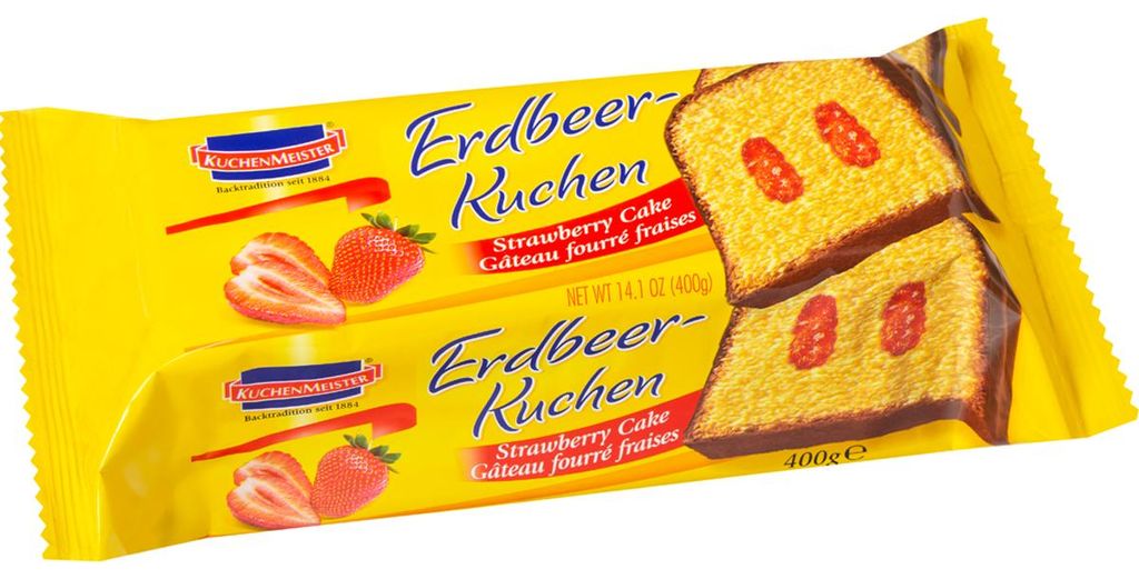 KuchenMeister Jahodový dort s kakaovou polevou 400g Obrázek produktu 