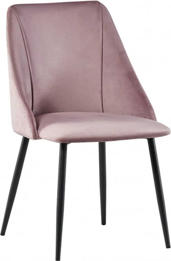 Chaise en velours design Kara Rosa pour salon et salle à manger