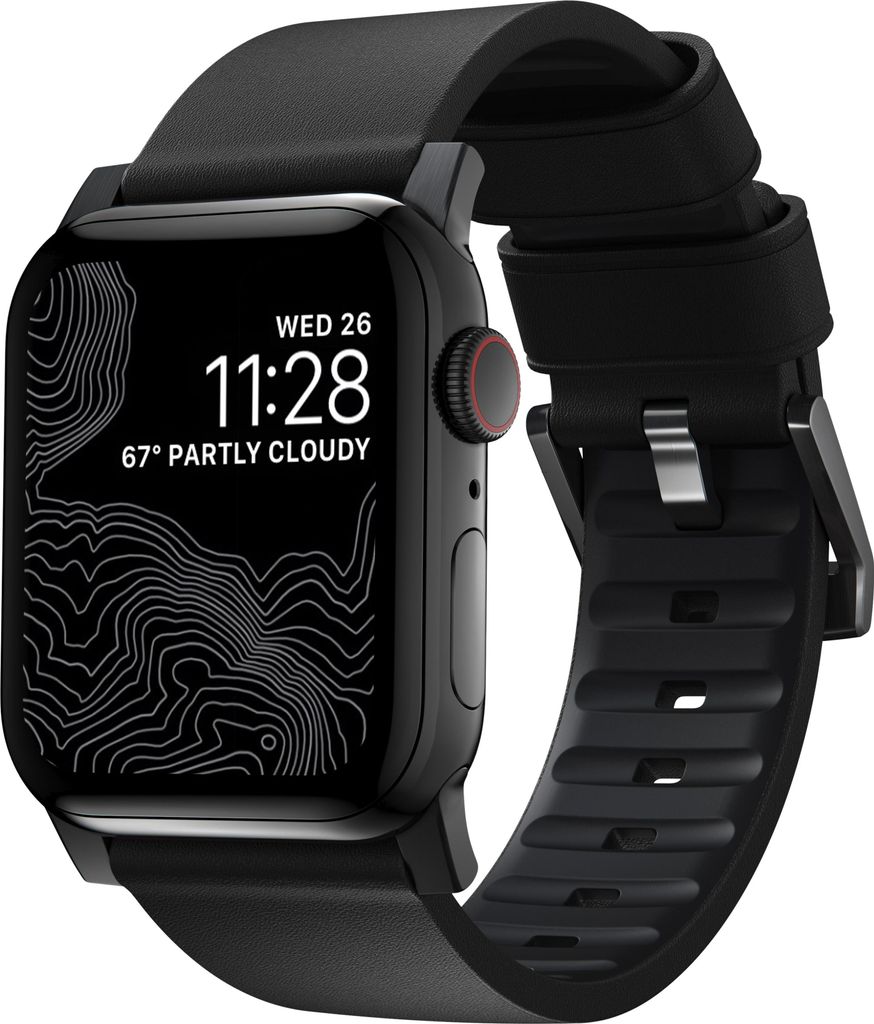 Nomad Active Band Pro, Band, Smartwatch, Czarny, Apple, Zdjęcie produktu 