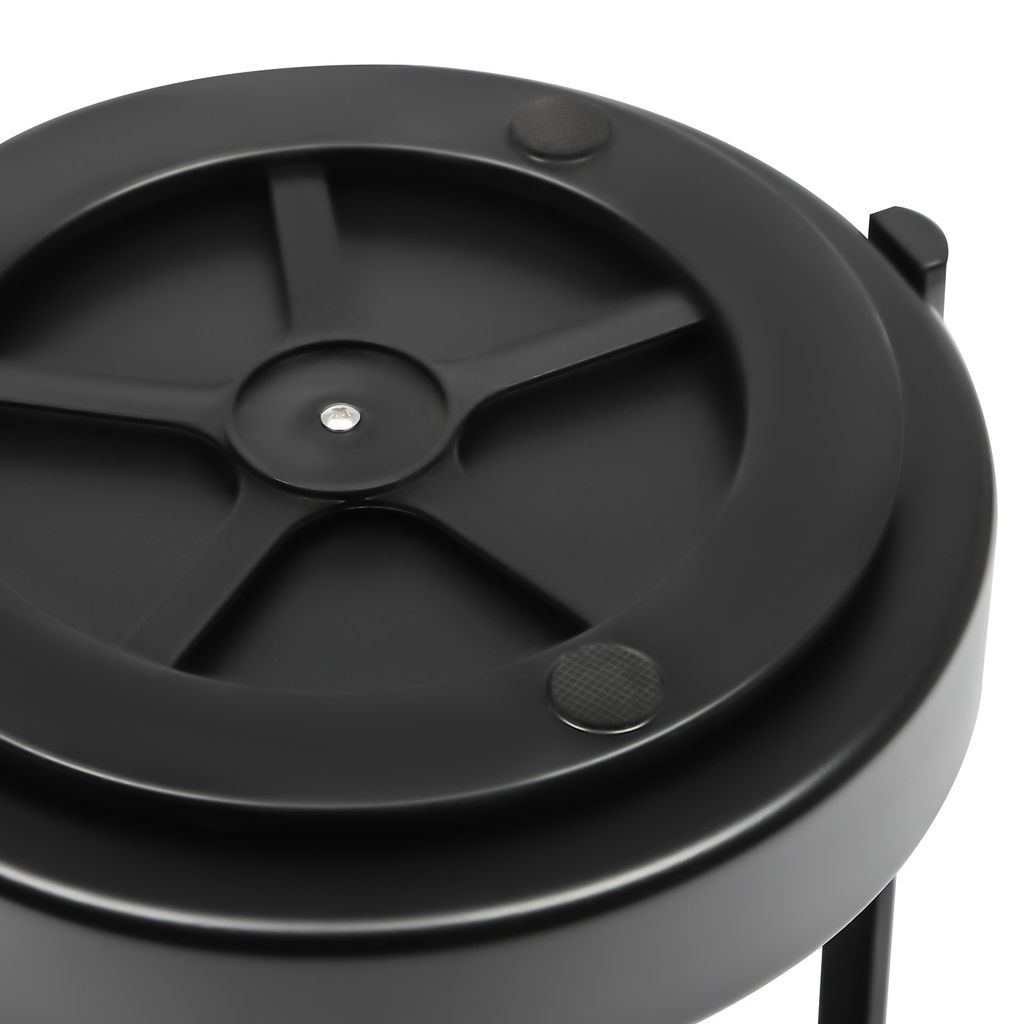 2 Etagen Gewürzregal 360° drehbar stehend rund Metall Produktbild 7