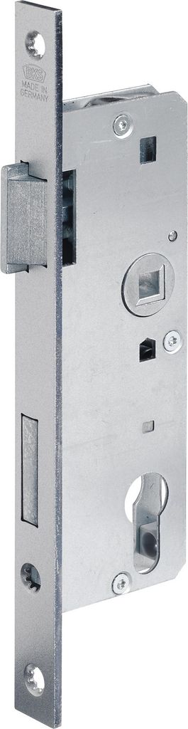 BKS Glastür-Einsteckschloss PZ DIN R Dorn 30mm Entfernung 72mm Vierkant 8mm Stulp 20mm ktg. - 71012