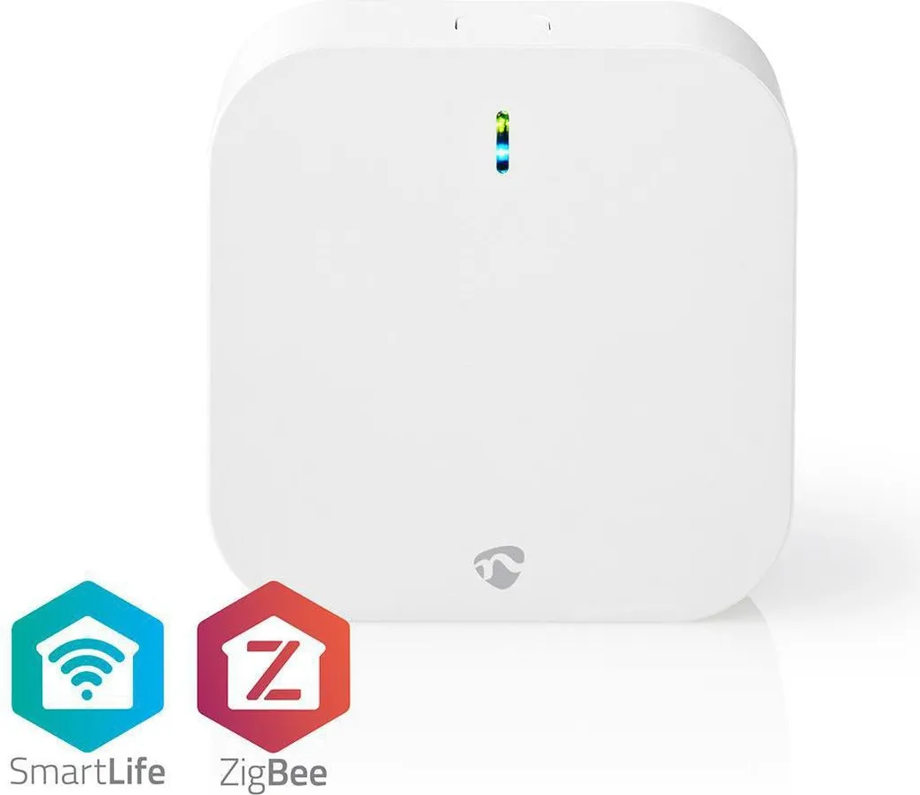 Passerelle Wi-Fi vers Zigbee pour domotique - Hub intelligent Nedis blanc