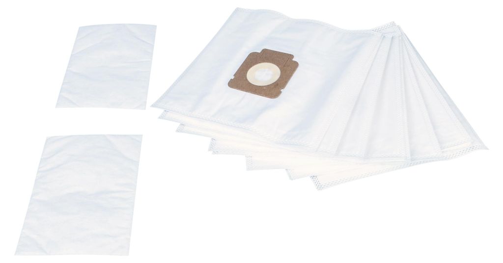 10 Staubsaugerbeutel passend für Fakir - Ersatz für Swirl X350, X351, Wolf 0800