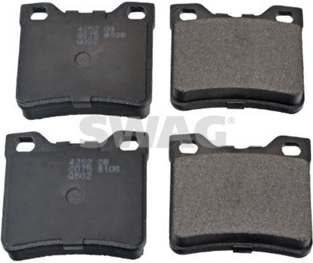 SWAG Bremsbeläge Satz Hinten Bremsklötze passend für PEUGEOT 406 (8B) 62 91 6219