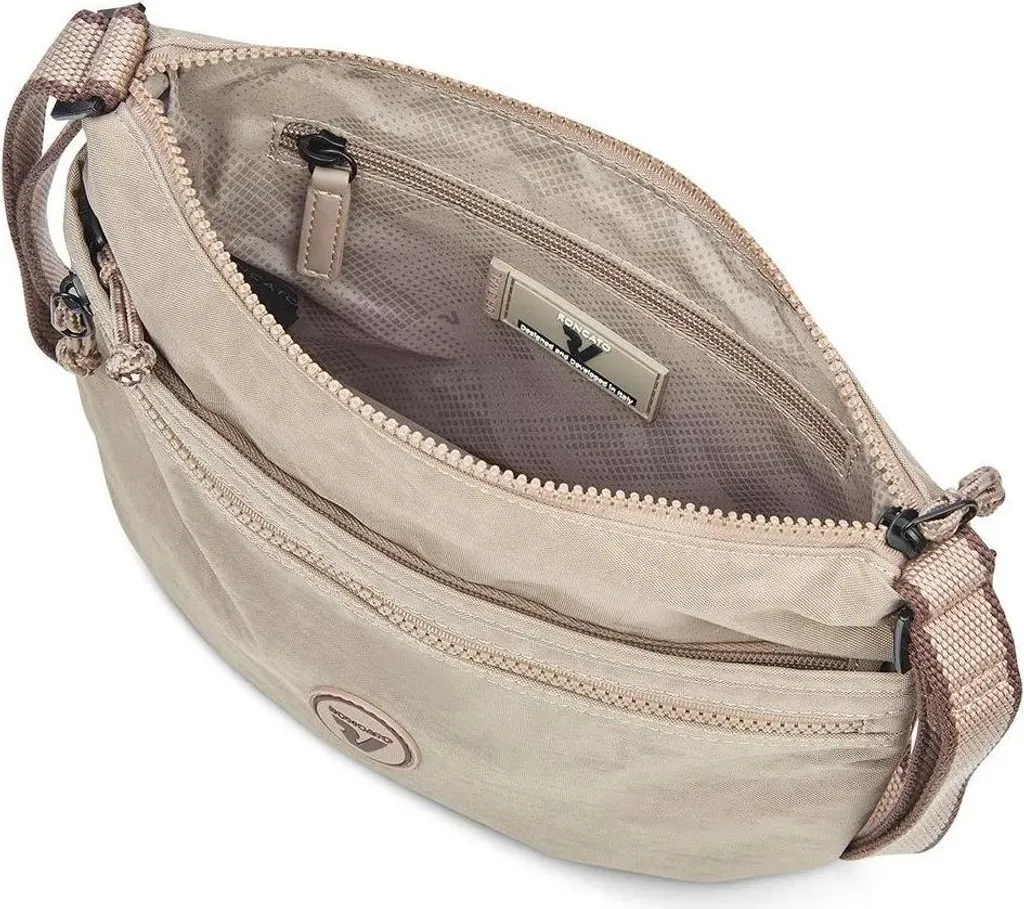 Roncato Rolling Borsa a Tracolla Beige Uomo | Resistente e Pratica - 5