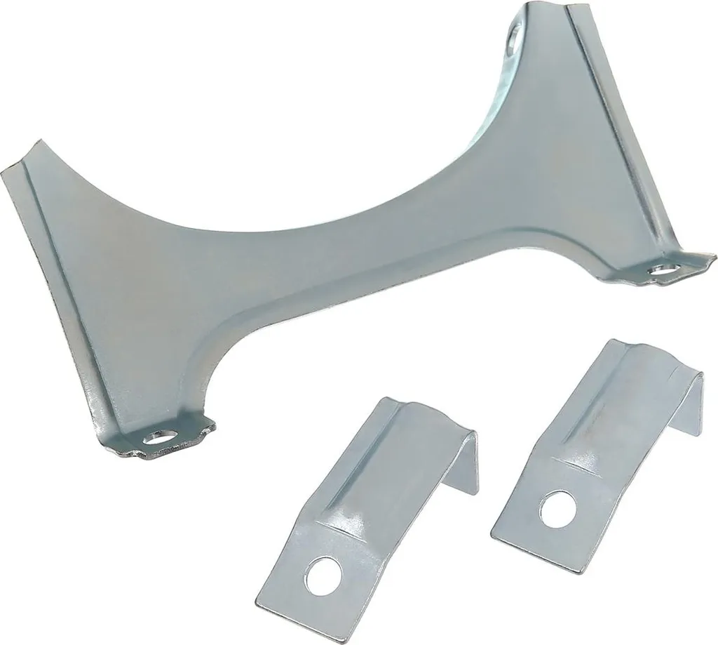 Porte-bagages et Support Simson SR4-1 Version Plate Galvanisé - Kit Complet