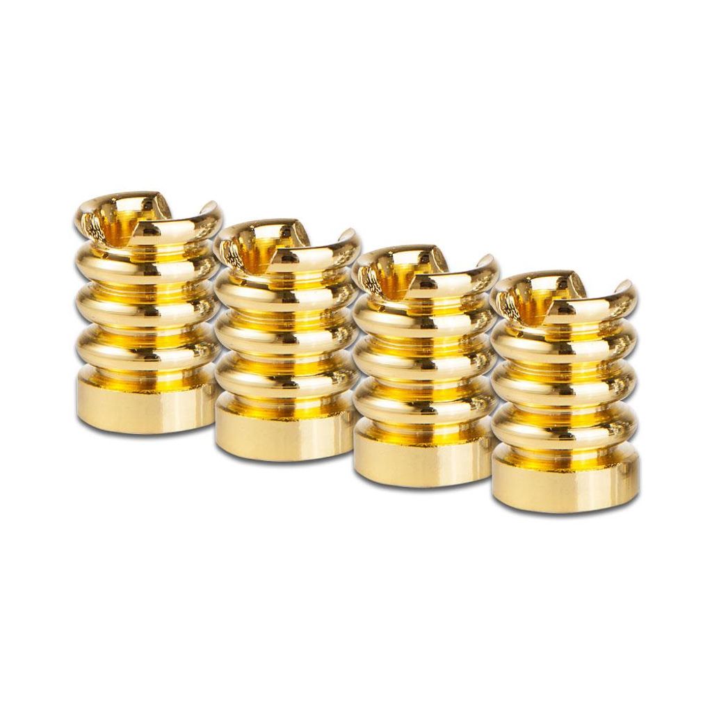 4x Gluttöter Glutkiller | Industrial Design | Goldfarben | Produktbild 