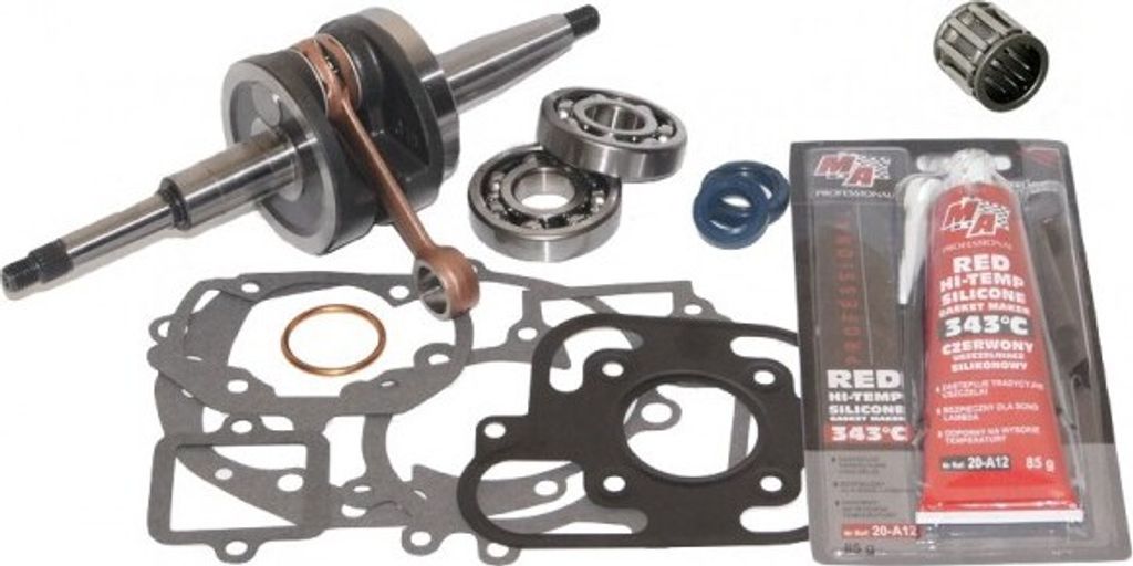 KURBELWELLE Lager Dichtung Satz KIT Set für Peugeot LUDIX Blaster 2 II 2TAKT 50