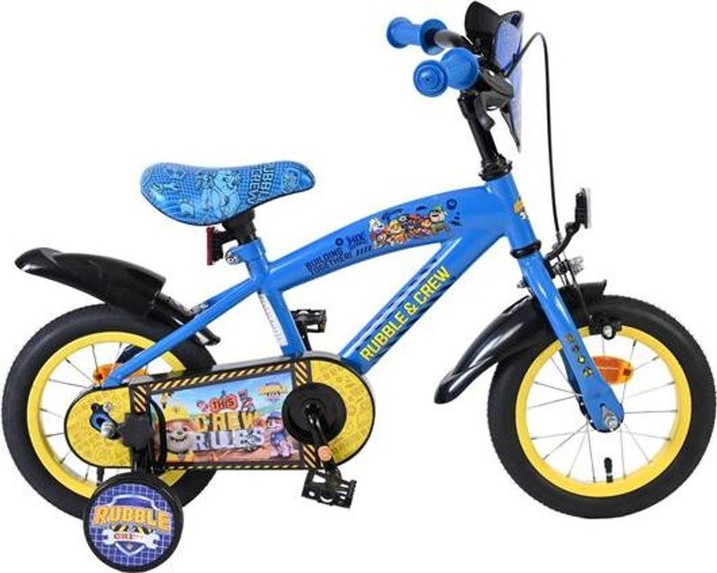 Rubble & Crew - Kinderfahrrad - Jungen - 12 Zoll - Blau Produktbild 