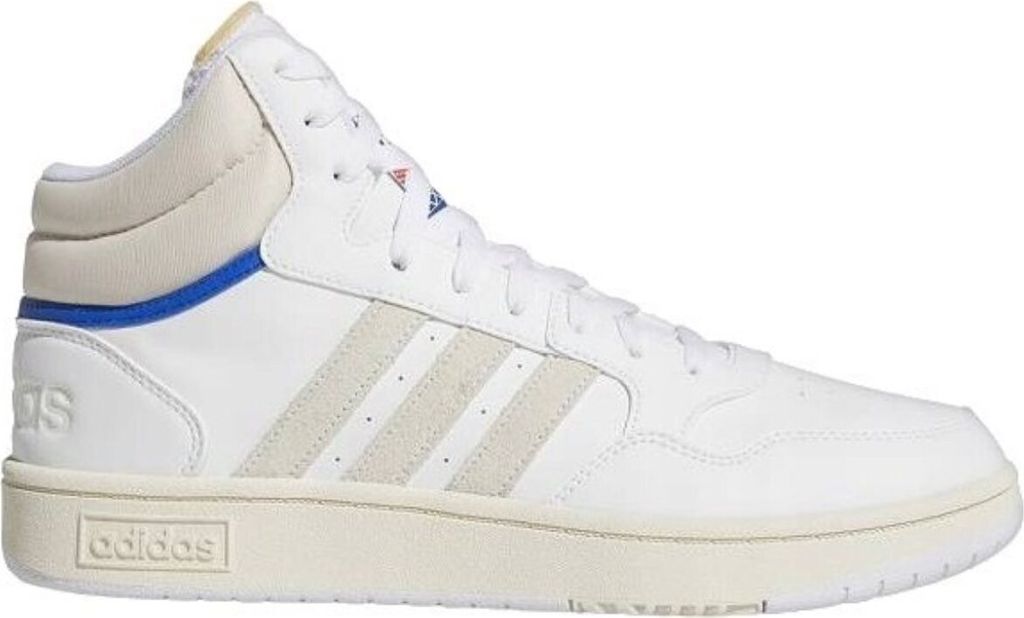 adidas Hoops 3.0 Mid - Herren Sneakers Schuhe Weiß GZ1345 , EU 45 1/3 UK 10.5