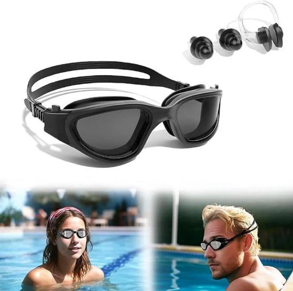 Lunettes de piscine réglables pour adulte et ado avec joints d'étanchéité