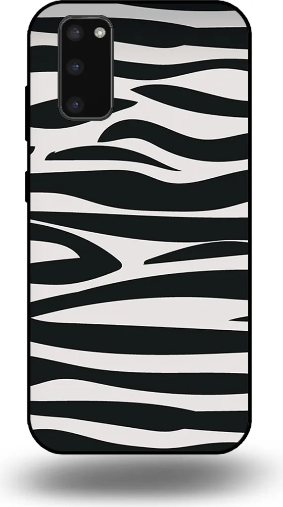 Custodia Samsung S20 Plus Sottile Zebrata - Cover Morbida Smartphonica