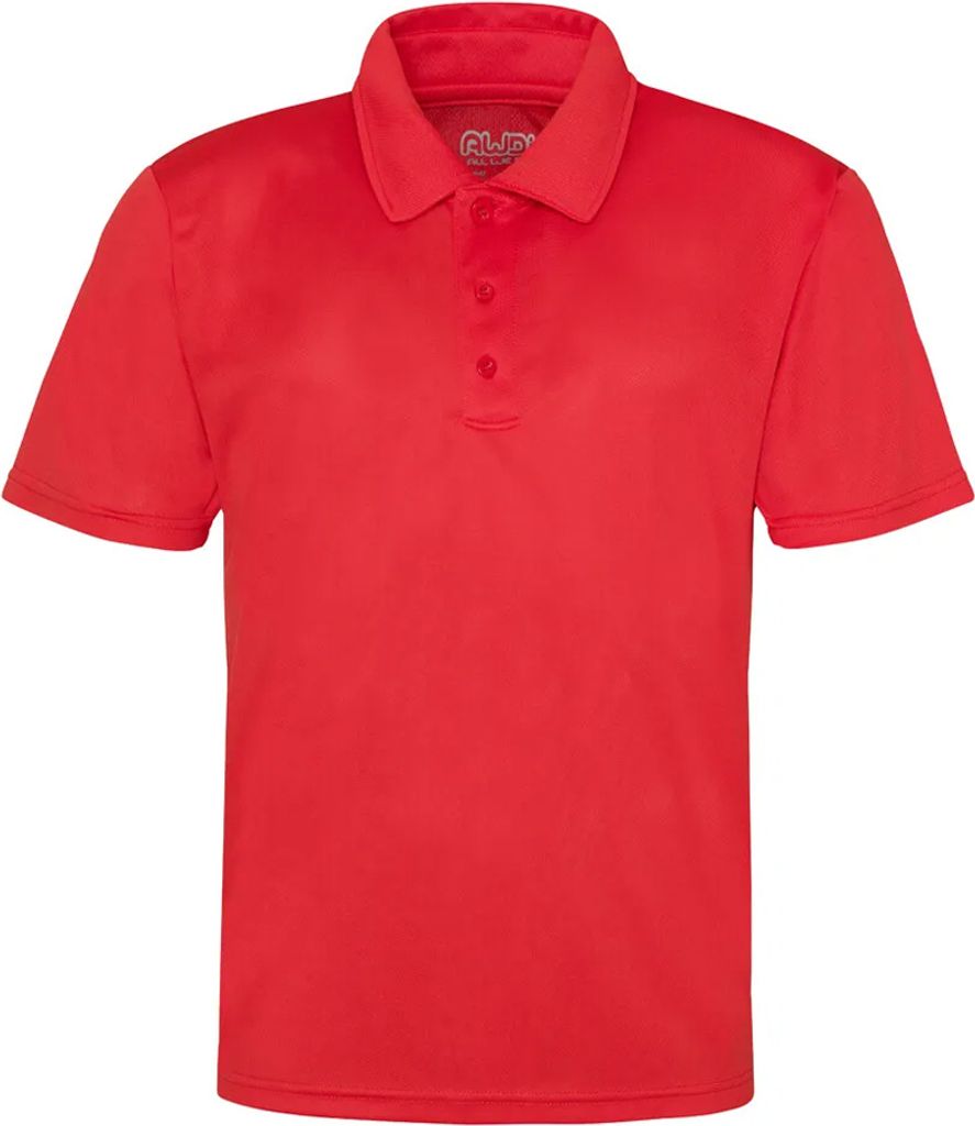 AWDis Cool - "Cool" Poloshirt für Kinder PC6151 (152-158) (Feuerrot)