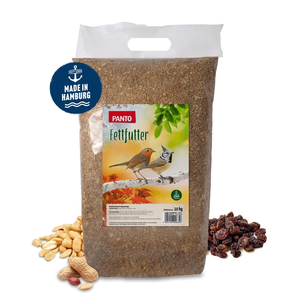 PANTO Fettfutter 10kg - Wildvogelfutter, Streufutter - Produktbild 