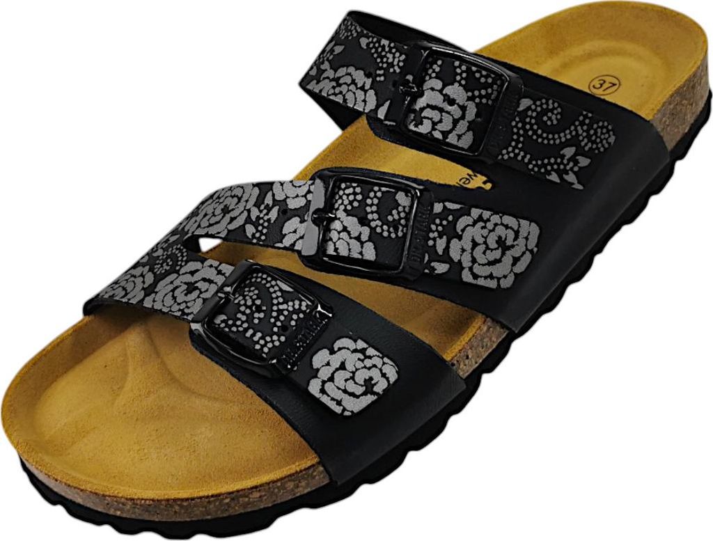 Dr. Stark Damenschuhe Hausschuhe Pantolette Schwarz Freizeit, Schuhgröße:37 EU